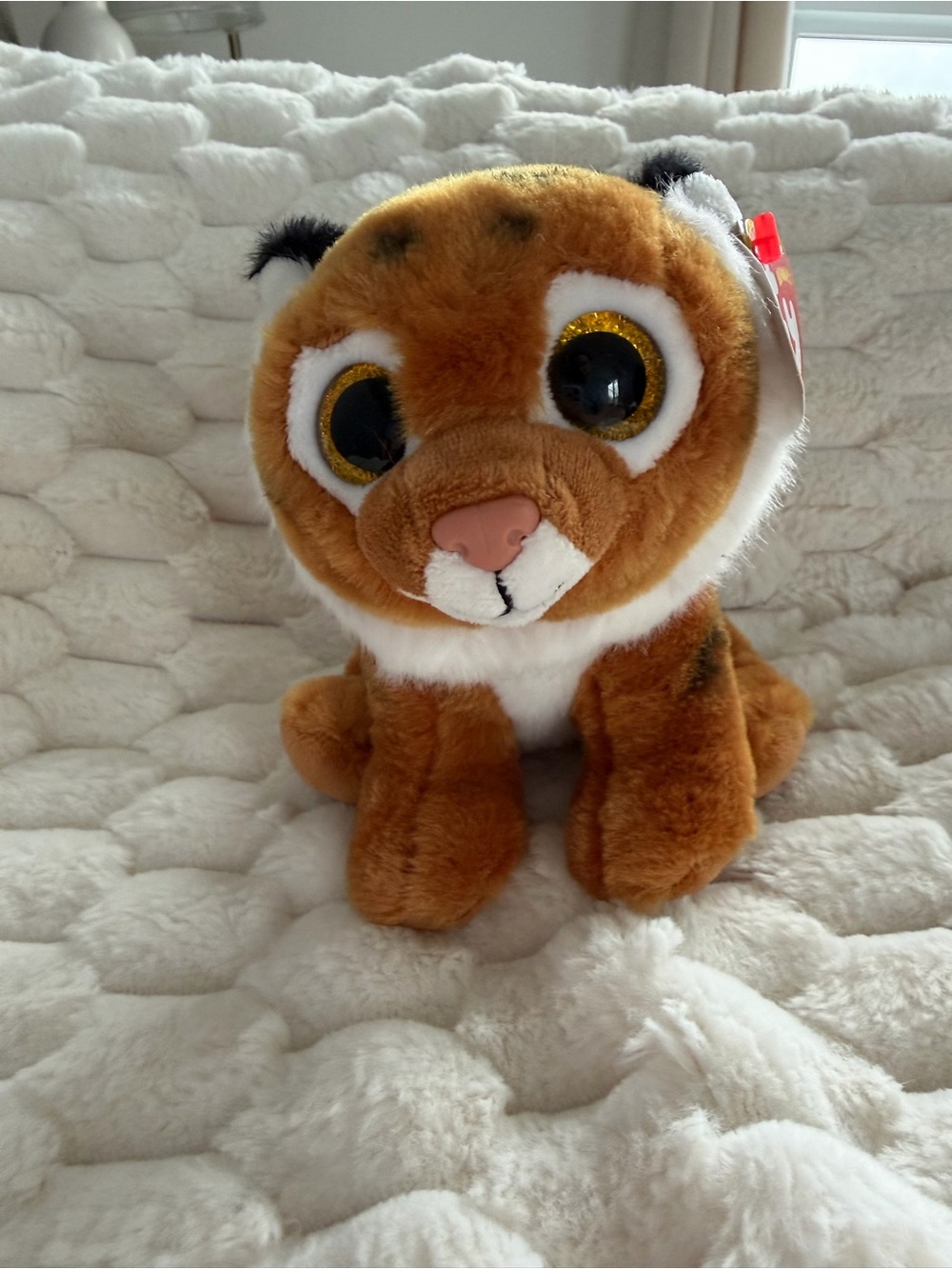 NWT 2015 TY Beanie Baby Tiggs the Bengal Tiger
